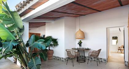 Einzimmerapartment "Bedandbeach" in Strandnähe mit privaten Terrassen und WLAN