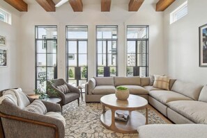 TV, offices - Radiant New Construction | Heated Pool, Spa (New Orleans)