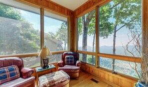 Interior - Whale of a View! Two Great 2 bedroom homes with Incredible Views in Sapphire NC (Sapphire)