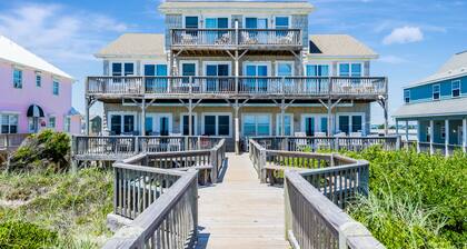 Oceanfront home with stunning views, designed for comfort