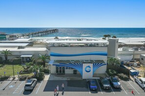 Exterior - Snowbird Deals Jan Feb! Gulf Front~Views~Pool~Beach Service~3BR Nautilus 1102 (Fort Walton Beach)