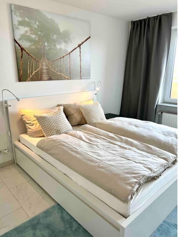 1 Schlafzimmer, Schreibtisch, kostenloses WLAN, Bettwäsche