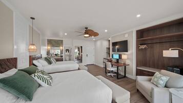 Suite, 2 Double Beds | Premium bedding, down comforters, Tempur-Pedic beds, in-room safe