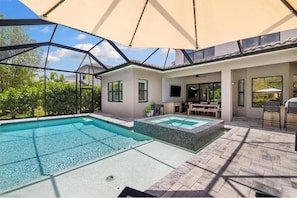 Piscine chauffée