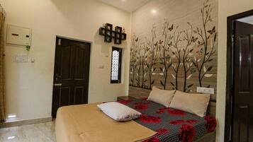 1 室のベッドルーム、アイロン / アイロン台、WiFi、ベッドシーツ