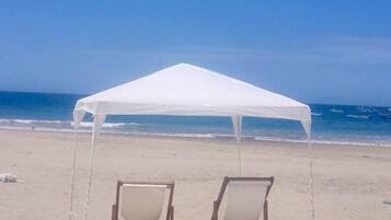 Beach nearby, white sand