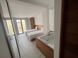 Deluxe Double or Twin Room | Hypo-allergenic bedding, minibar, desk, laptop workspace