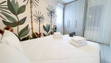 1 Schlafzimmer, Bügeleisen/Bügelbrett, kostenloses WLAN, Bettwäsche