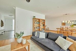 TV, fireplace, video games