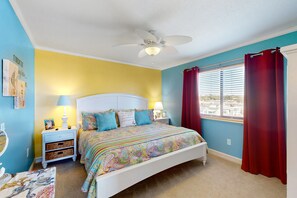 2 bedrooms, internet, bed sheets - Ocean and pier-view condo with pool access & private balcony - walk to beach (Myrtle Beach)