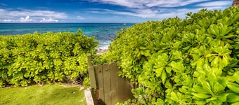 Beachfront Paradise! Enjoy surf & sunsets on beautiful uncrowded beach. Relax!