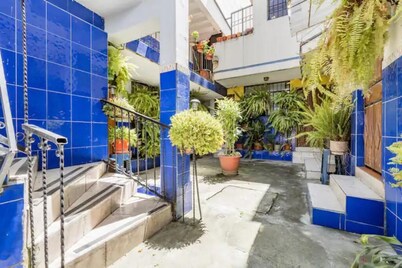 A SCHOOL TURNED INTO A FUN HOSTEL