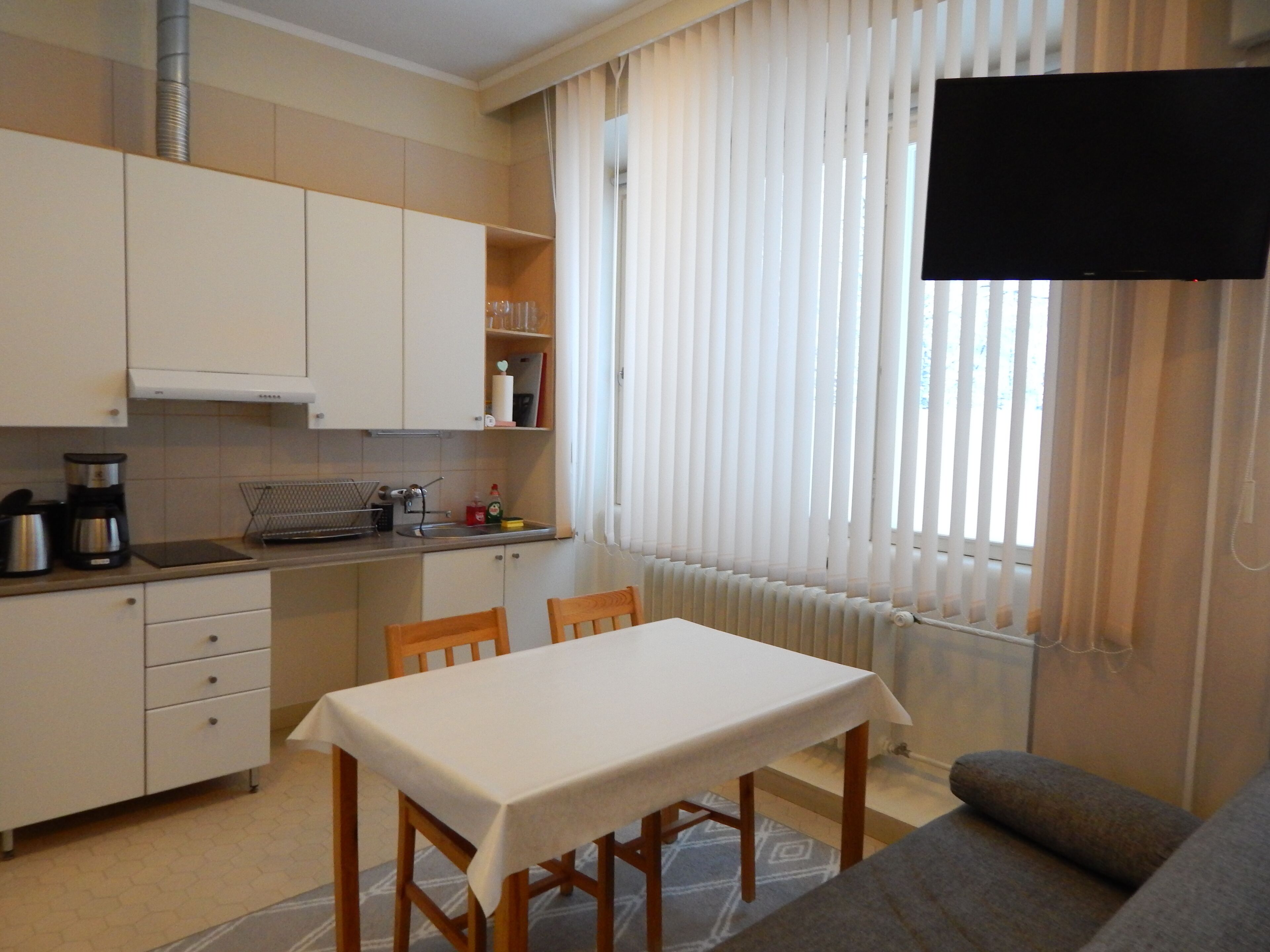 Studio, 1 chambre, sauna, vue cour intérieure