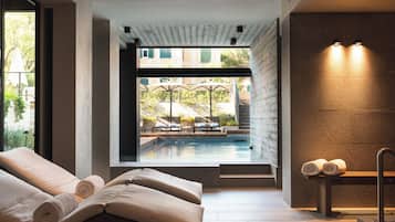 Sauna, 2 Behandlungsräume, Massageanwendungen