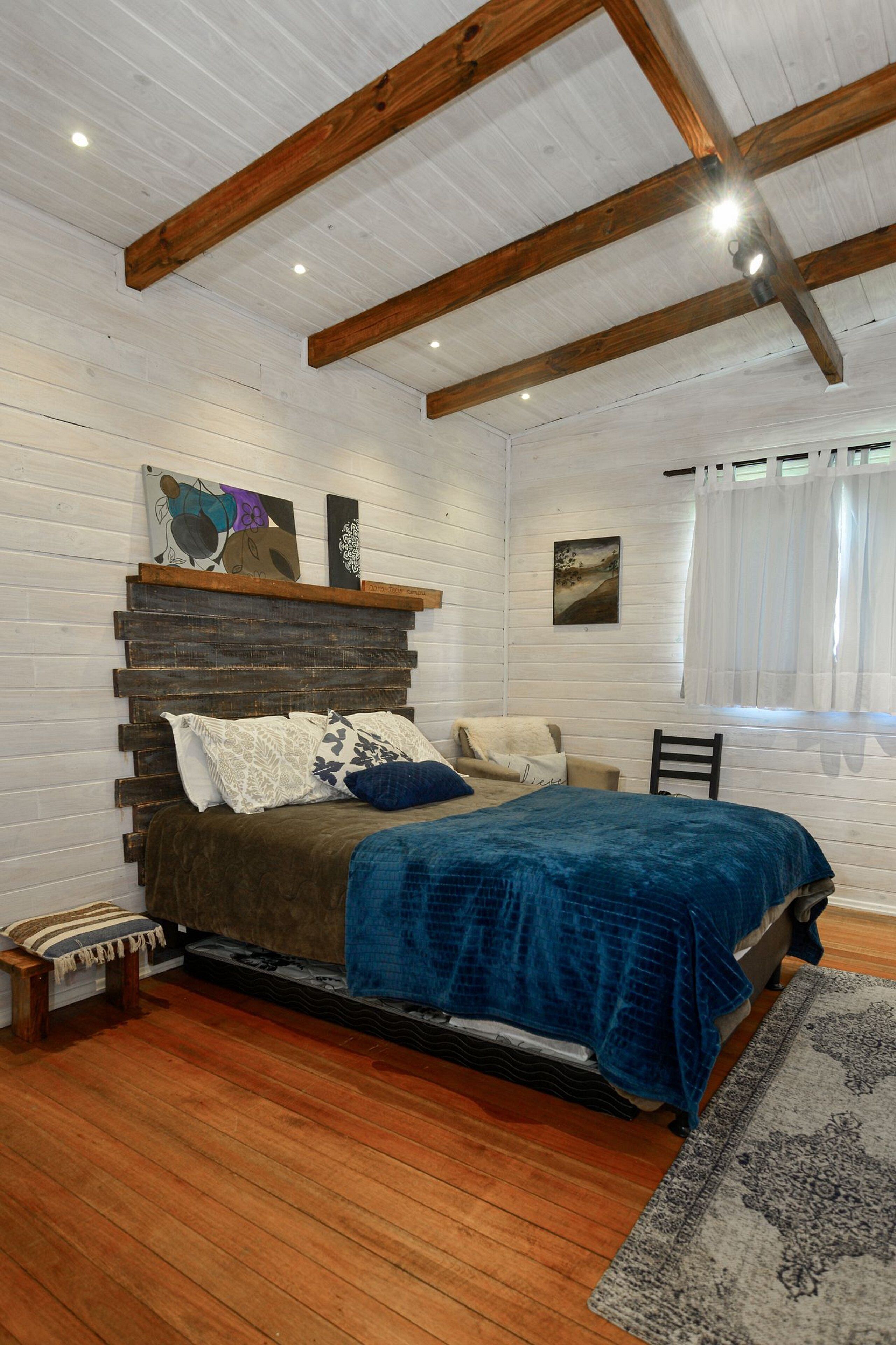 Cabaña | Ropa de cama de alta calidad, wifi gratis y ropa de cama 