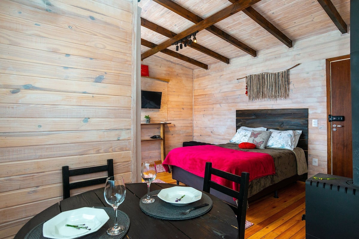 Huisje | 1 slaapkamer, luxe beddengoed, gratis wifi, beddengoed