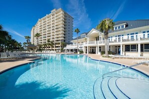Indoor pool, a heated pool