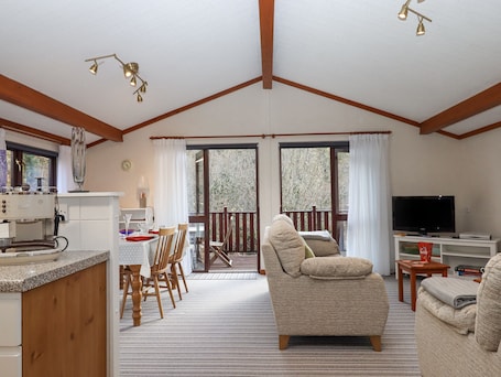 Living area. Teign River Retreat