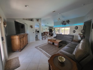Smart TV - Escape to Cape! Heated Private Pool Home (Cape Coral)