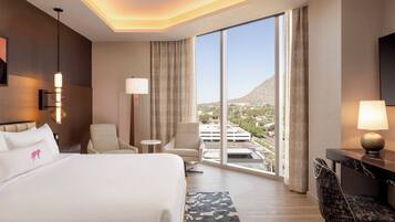 Literie de qualité supérieure, couette en duvet d'oie, minibar