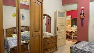 3 soveværelser, strygejern/strygebræt, sengetøj