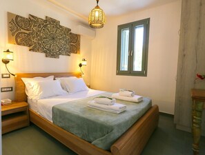 2 slaapkamers, een strijkplank/strijkijzer, gratis wifi, beddengoed