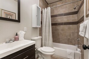 Hair dryer, towels
