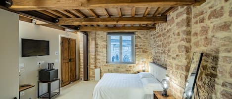 디럭스 더블룸 | 무료 WiFi, 침대 시트