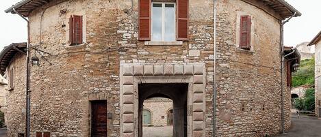 Entrée de l’hébergement