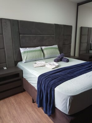 Departamento Premium, acceso a la alberca | 2 habitaciones y sábanas de algodón egipcio 