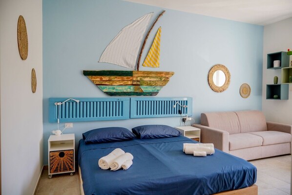 2 chambres, fer et planche à repasser, Wi-Fi, literie fournie