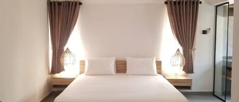 2 soverom, strykejern/-brett, wi-fi og sengetøy