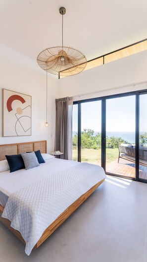 3 bedrooms, iron/ironing board, travel cot, WiFi - Oceanvista Villa I Santa Teresa Beach  Brand New Oceanview Villa Gated Community (santa teresa)