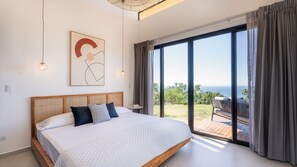 3 bedrooms, iron/ironing board, travel cot, WiFi - Oceanvista Villa I Santa Teresa Beach  Brand New Oceanview Villa Gated Community (santa teresa)