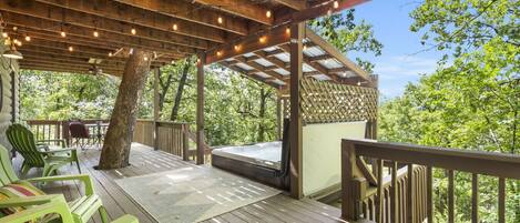 Baignoire à remous extérieure