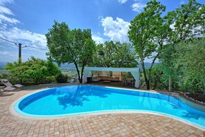 Pool - Villa Paradiso–Villa with private pool, Umbria (Trestina)