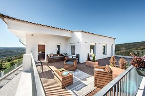 Terrace/patio - Beautiful Villa with Swimming Pool and Amazing Views. (TAVIRA)