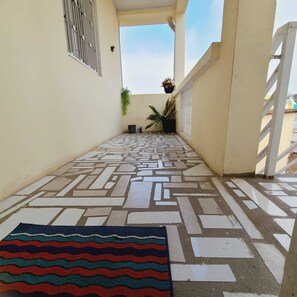 Enceinte de l’hébergement