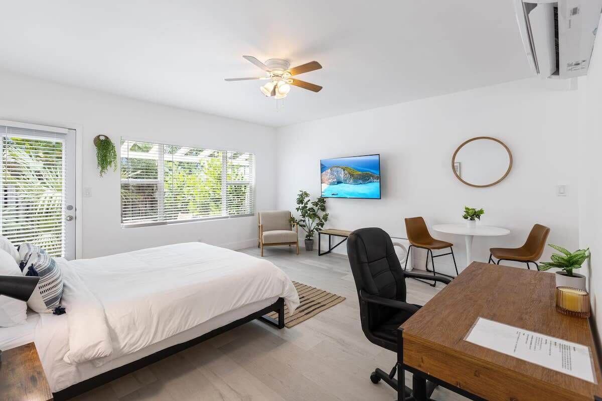 Clean Studio Apartment Near Beach In Victoria Park - Fort Lauderdale