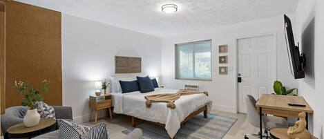 Iron/ironing board, travel cot, WiFi, bed sheets