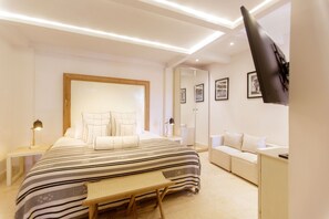 Egyptian cotton sheets, premium bedding, Select Comfort beds, minibar - Palmas de Alba Hotel Boutique (Cartagena)