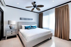 Luxury-Apartment | 2 Schlafzimmer, Zimmersafe, Verdunkelungsvorhänge, Bügeleisen/Bügelbrett