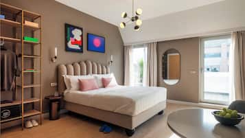 Large Studio, Terrace, Accessible | 高級寢具、房內夾萬、手提電腦工作空間、免費嬰兒床
