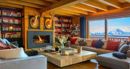 Chalet TemaĂŻa - paradis alpin 12p avec piscine et sauna - OVO Network