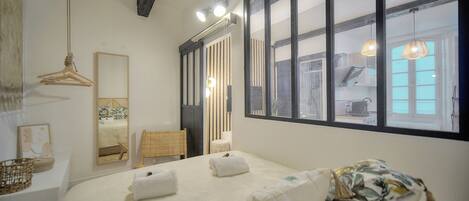 1 soveværelse, strygejern/strygebræt, gratis Wi-Fi, sengetøj