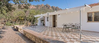 Detached house 60 meters from the beach