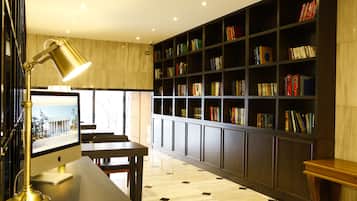 Sala de estar en el lobby