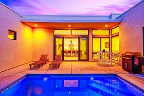 Una piscina climatizada