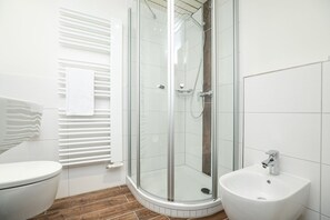 Shower, hair dryer