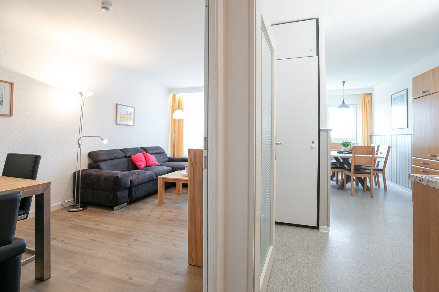 TV, DVD player, ping pong, stereo